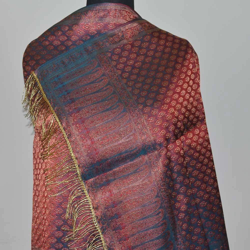 Pure Silk Zari Palladar | 373061-1 | Craft House India